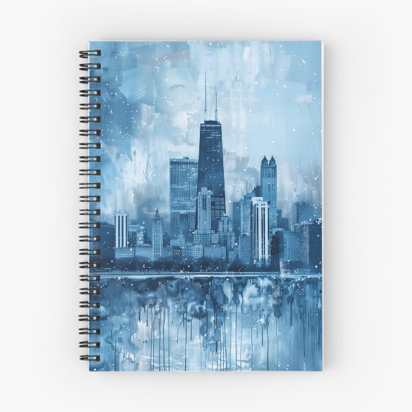 Item preview, Chicago in Winter Silence designed and sold by ArgentoArt.