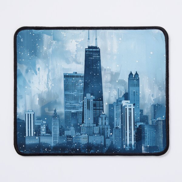 Item preview, Chicago in Winter Silence designed and sold by ArgentoArt.