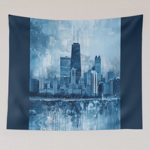 Item preview, Chicago in Winter Silence designed and sold by ArgentoArt.