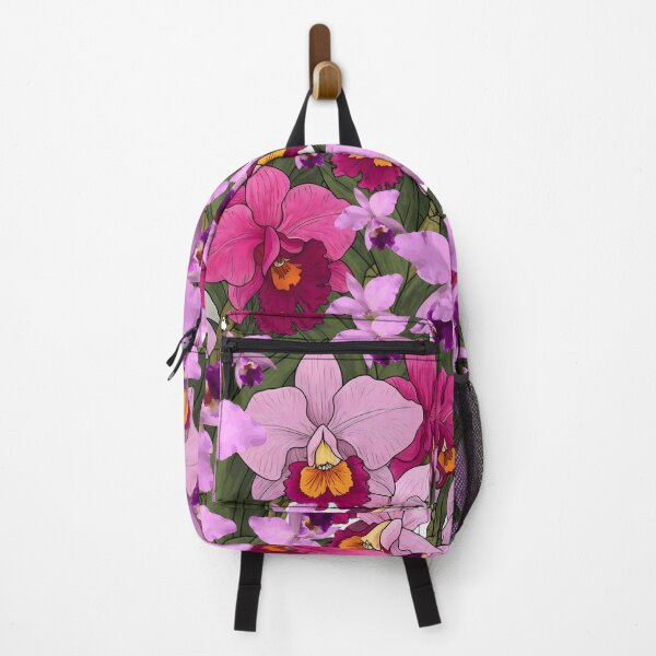 Item preview, Exotic Orchid Garden – Vibrant Venezuelan Cattleya Floral Pattern designed and sold by VibranPalette.