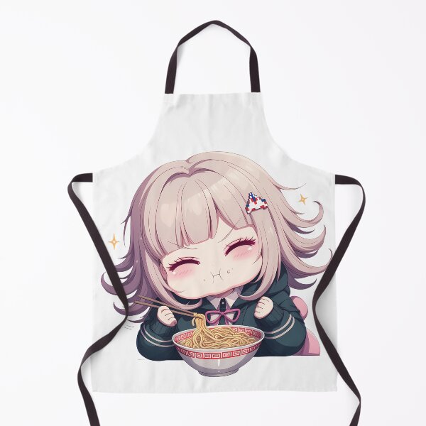 Item preview, Anime Chiaki Nanami Danganronpa Trigger Happy Havoc Kawaii Ramen Moment designed and sold by mildaclairmo.