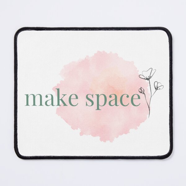 Item preview, make space minimalist botanical quote designed and sold by ZEYCAT.