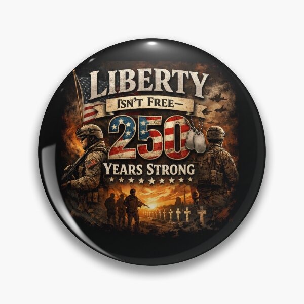 Artikelvorschau, Freiheit ist nicht umsonst – 250 Jahre starkes patriotisches Militärfreiheitsdesign entworfen und verkauft von MindfullyCreated.