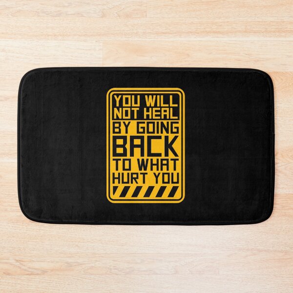 Item preview, You Will Not Heal Going Back Hurt Recovery designed and sold by shirt-o-mat.
