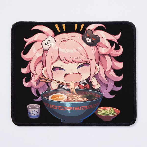 Item preview, Anime Junko Enoshima Danganronpa Trigger Happy Havoc Chaotic Kawaii Ramen designed and sold by mildaclairmo.
