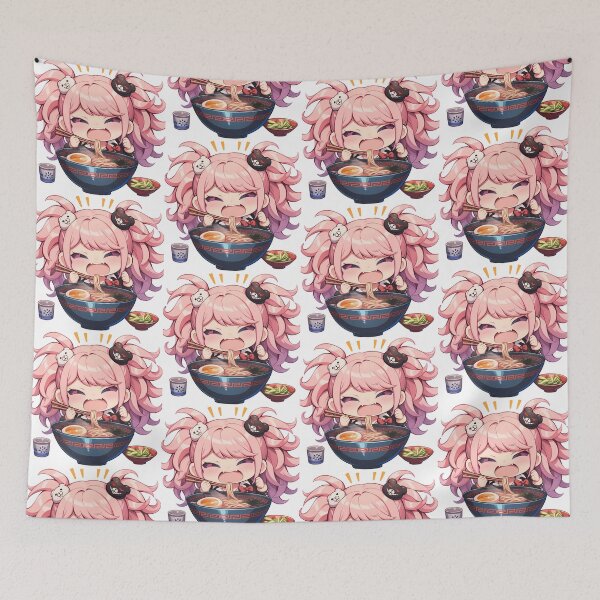Item preview, Anime Junko Enoshima Danganronpa Trigger Happy Havoc Chaotic Kawaii Ramen designed and sold by mildaclairmo.