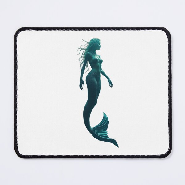 Item preview, Ethereal Cybernetic Mermaid - Symbiotic Ocean Depths designed and sold by SpektroDesign.