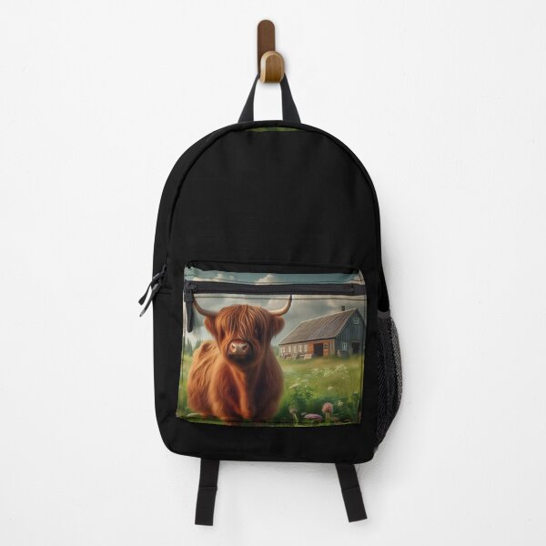 Item preview, Highland cow in a field designed and sold by DT creations.