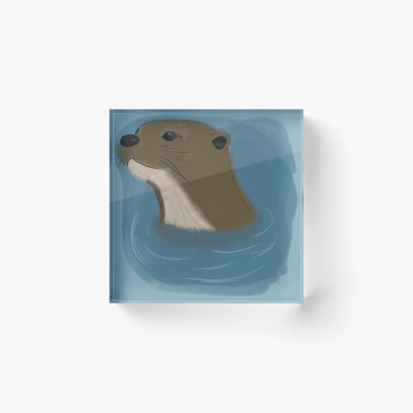 Item preview, Gerald, the Slithery Sea Otter designed and sold by VenusXOXO.