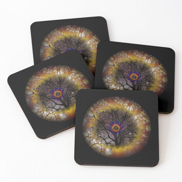 Item preview, Psychedelic tree eye (with cormorants) designed and sold by jonfun1.