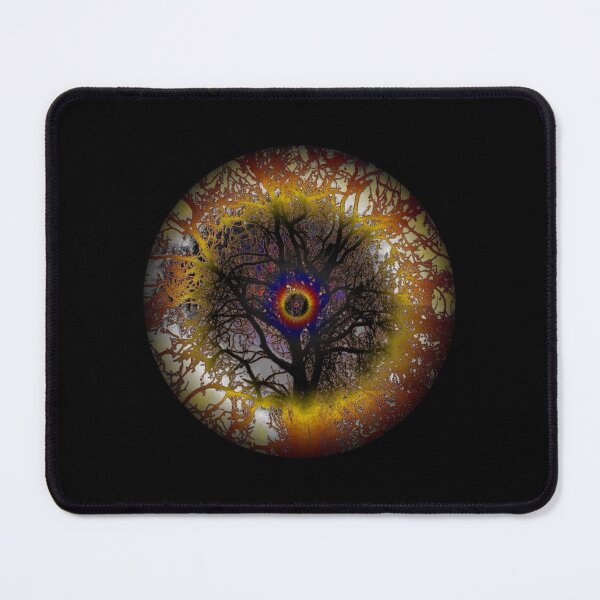 Item preview, Psychedelic tree eye (with cormorants) designed and sold by jonfun1.