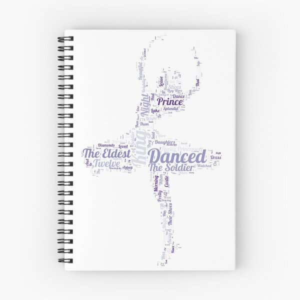 Item preview, The Twelve Dancing Princesses Word Art designed and sold by Amy Olsen.