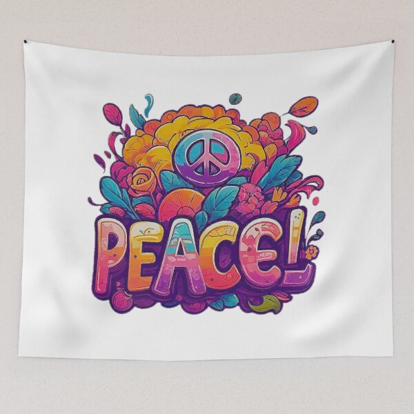 Item preview, Abstract Peace With Symbol. designed and sold by Giulivo Store Graphic.