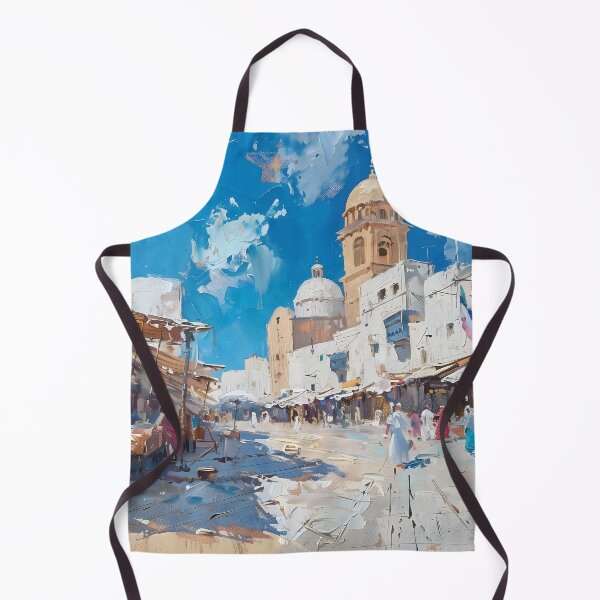 Item preview, Impressionist painting of Sousse designed and sold by Karabooki.