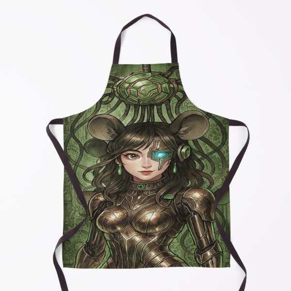 Item preview, Wooden Cybernetic Mouse Maiden designed and sold by Ecosetereos.