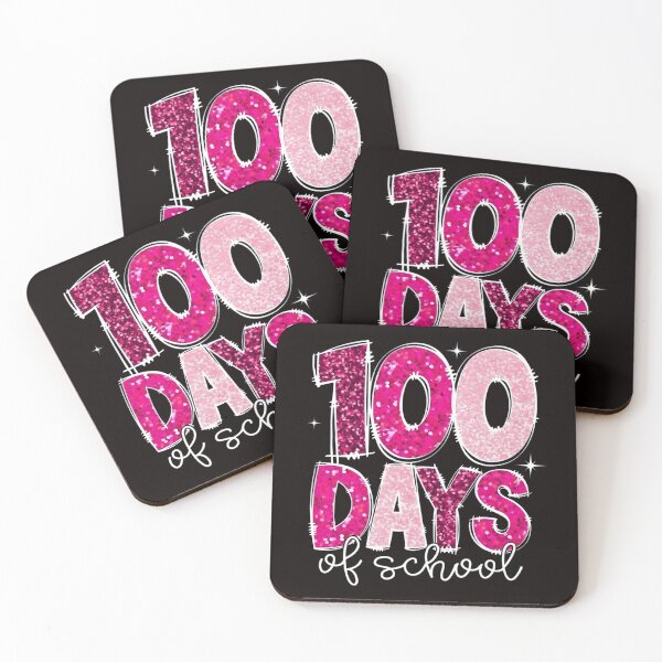 Item preview, Glitter 100 Days of School, Happy 100 Days of School, School Teacher 100 Days, Glitter Teacher designed and sold by DesignDenDo ⭐⭐⭐⭐⭐.