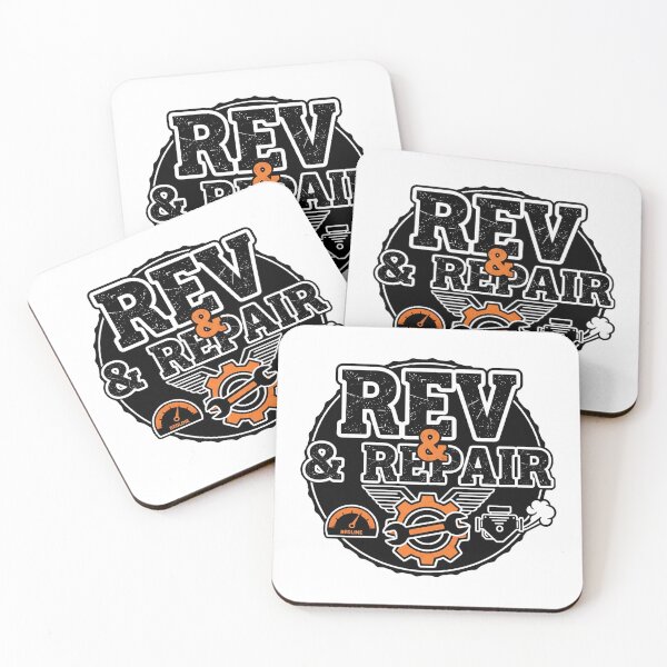 Item preview, Rev & Repair – Funny Mechanic Shirt for Car Technicians designed and sold by Muzgle.