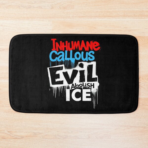 Item preview, Abolish ICE Inhumane & Callous & Evil & Abolish ICE   designed and sold by Uglyandcute.