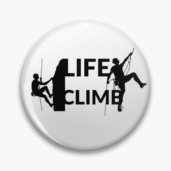 Item preview, Step by Step – Rock Climbing Mindset Illustration designed and sold by kuikai123.