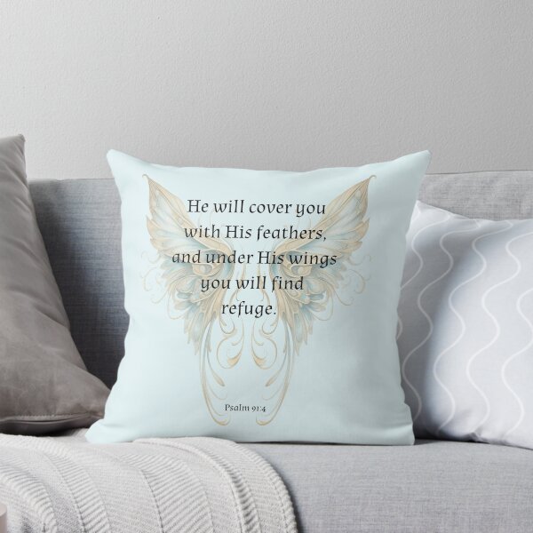 Item preview, He Will Cover You With His Feathers Christian designed and sold by Sachie's Studio.