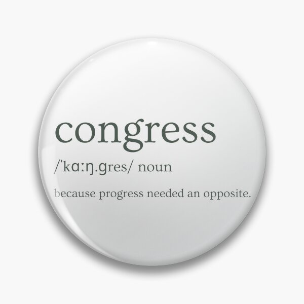 Item preview, Congress: Opposite of Progress designed and sold by hackerfubrands.