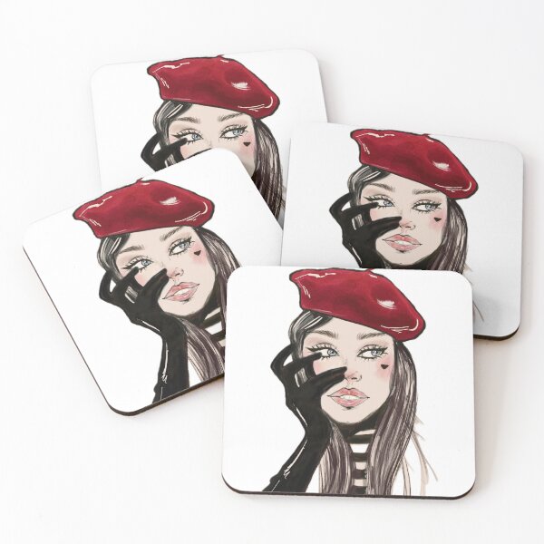 Artikelvorschau, Pariser Stimmung – Modeillustration entworfen und verkauft von HappyVibeArt.
