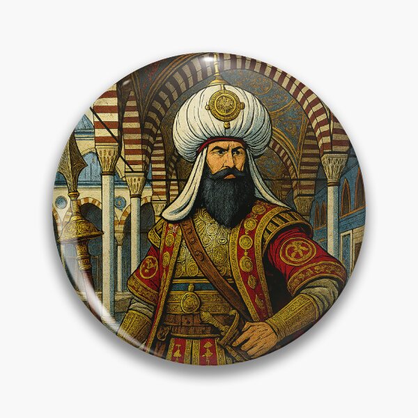 Item preview, Sultan Suleiman the Magnificent – Ottoman Emperor Art designed and sold by EASNFTCOL.