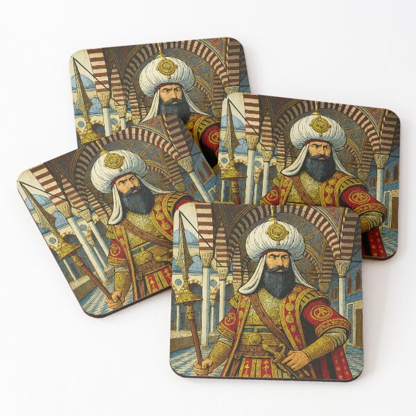 Item preview, Sultan Suleiman the Magnificent – Ottoman Emperor Art designed and sold by EASNFTCOL.