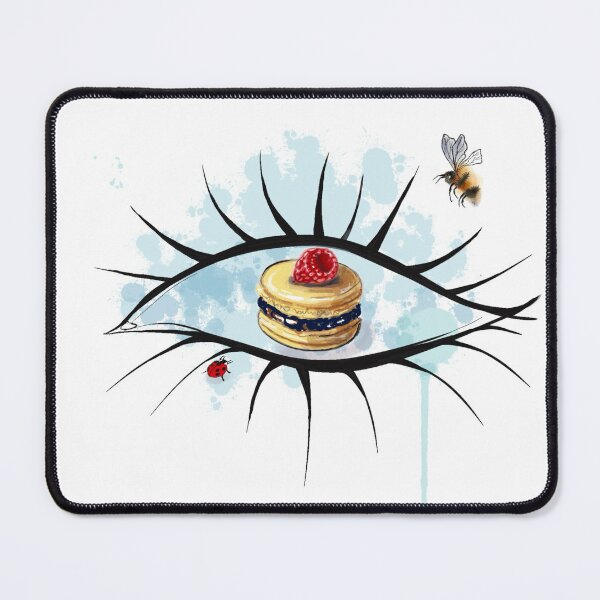 Item preview, Sweet Lucky Eye with Dessert designed and sold by HappyVibeArt.