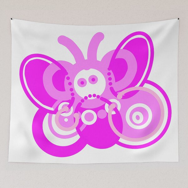 Item preview, Alien Pink Butterfly Bug designed and sold by CareyO.