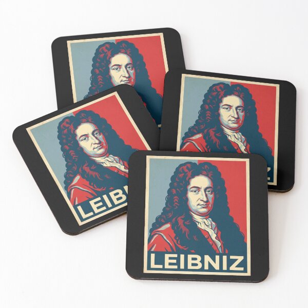 Item preview, Wilhelm Leibniz Hope Style Retro Poster Art designed and sold by DamianRoy88.