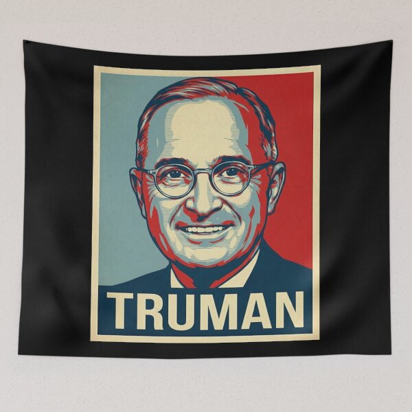 Item preview, Harry S. Truman Hope Style Retro Poster Art designed and sold by DamianRoy88.