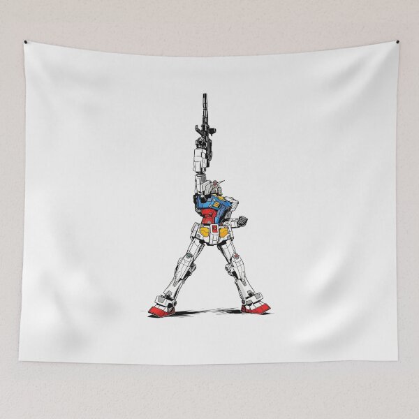 Item preview, Classic mecha energy RX 78 2 Gundam digital art designed and sold by sabartgunpla.