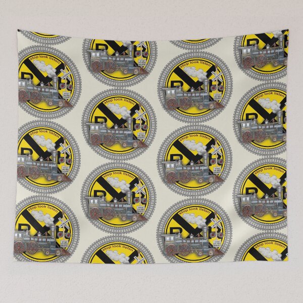 Item preview, Train Crossing designed and sold by artmuvz.