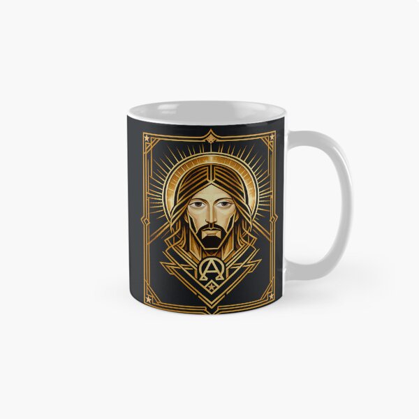 Item preview, Pantocrator Deco Frame (Alpha–Omega) designed and sold by Sanctum Icons.
