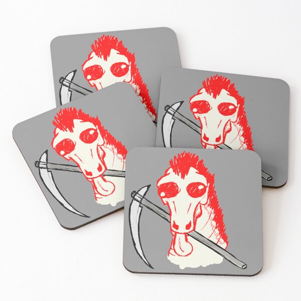 Item preview, Death - Four Stupid Horses of the Apocalypse designed and sold by Batmantis275.