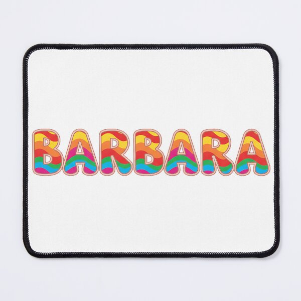 Item preview, Camiseta retro ondulada con nombre personalizado de Barbara, taza de café, pegatina de regalo designed and sold by HelixPedia.