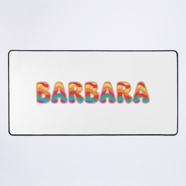 Item preview, ❤️ Barbara Personalized Name Wavy Retro Shirt, Coffee Mug, Sticker Gift designed and sold by HelixPedia.