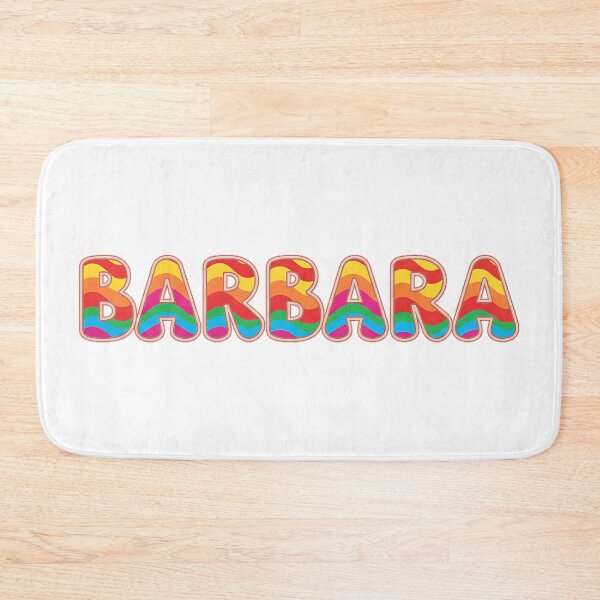 Item preview, ❤️ Barbara Personalized Name Wavy Retro Shirt, Coffee Mug, Sticker Gift designed and sold by HelixPedia.