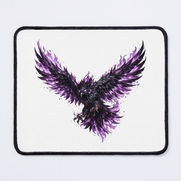 Item preview, Mystic Purple Crow Fantasy Artwork designed and sold by Reminixi.
