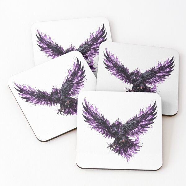 Item preview, Mystic Purple Crow Fantasy Artwork designed and sold by Reminixi.