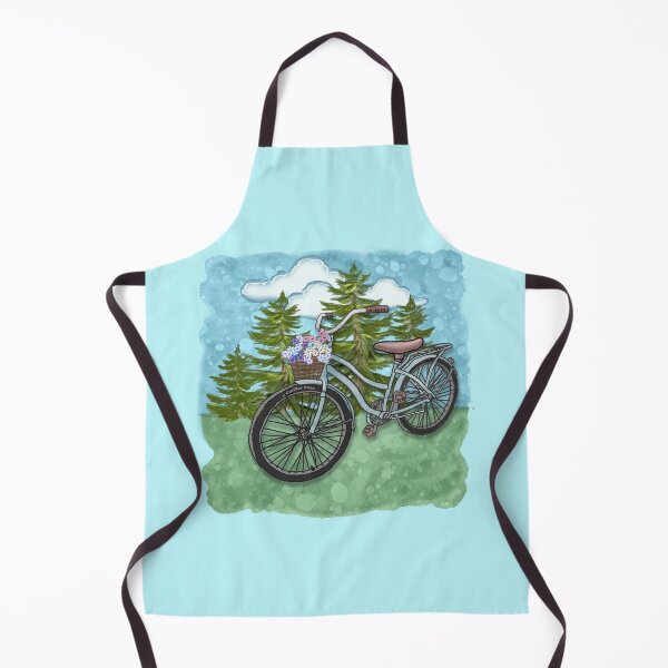 Aperçu de l'œuvre Vieux vélo bleu créée et vendue par artmuvz.