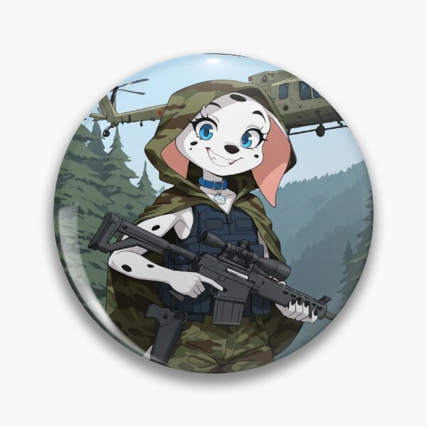 Item preview, Goliath 101 Dalmatian Military Style 2 designed and sold by DoggyDaVinci101.