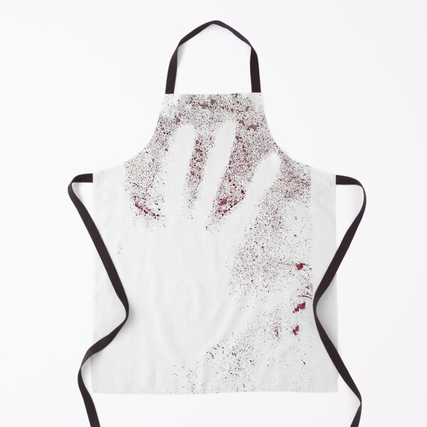 Item preview, Red paint splatter hand print designed and sold by Budibabe.