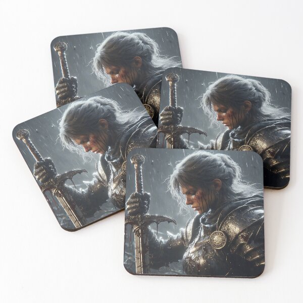Item preview, Joan of Arc Saint Knight designed and sold by GalleryBrisArt.
