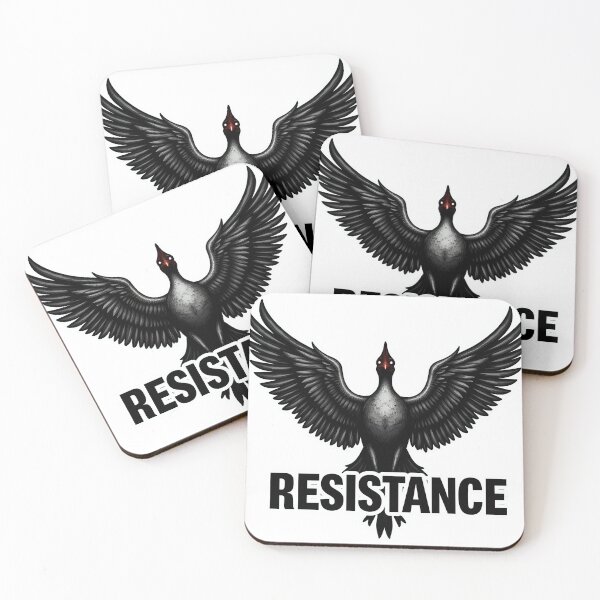Item preview, Rebel Loon Resistance - Dark Minnesota Sci-Fi Bird Parody designed and sold by The Grumpy Pet Club.