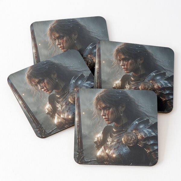 Item preview, Joan of Arc Saint Knight designed and sold by GalleryBrisArt.