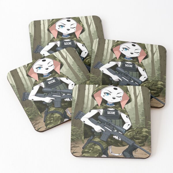 Item preview, Goliath 101 Dalmatians Military Style designed and sold by DoggyDaVinci101.