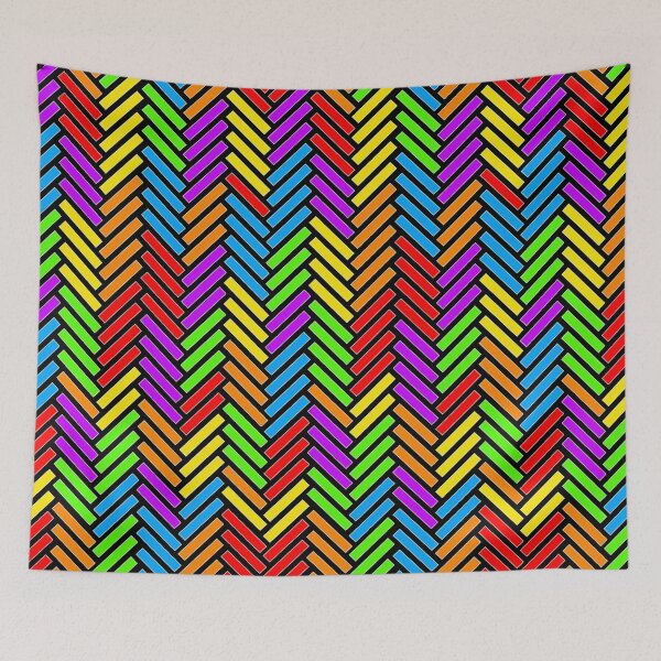 Item preview, Twill monster, multi on black designed and sold by mntimg.