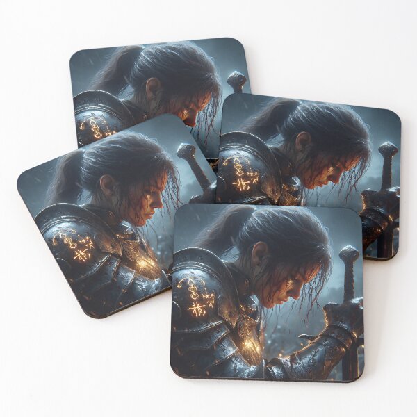 Item preview, Joan of Arc Saint Knight designed and sold by GalleryBrisArt.